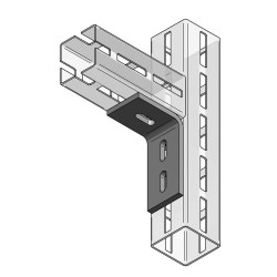 Angolare CENTUM 3 Fori XL80