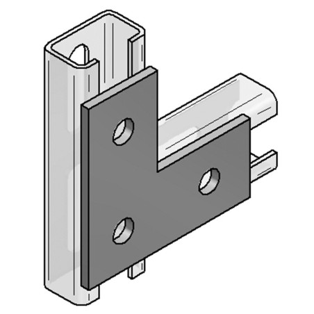 Connettore Piatto 35/4 A L (Conf 25pz)