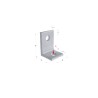 Angolare Sprinkler 45/30/90° (Conf. 50pz)