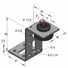 Supporto per Canali SD-ZL 65mm (Conf 50pz)