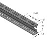 Profilo SIGNUM LP50 27x50x1.5 L=6 mt