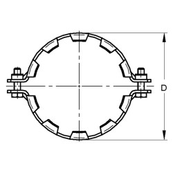 Rinforzo per Giunto SIMA DN100 110mm (Conf 10pz)
