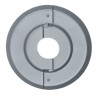 Rosetta Piana Apribile per Sprinkler 1/2" Cromata