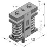 Molla Pensile FH2-4300 Plus con 2 Molle