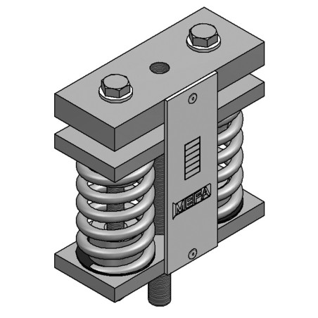 Molla Pensile FH2-6000 Plus con 2 Molle