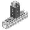 Squadretta di Giunzione C45 180° ZnNi (Conf 15pz)