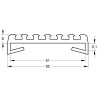 Profilo Isolante cG 50 6.0 (Rotolo 20mt)