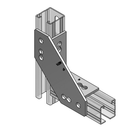 Nodo Universale 152.5x45x5 ZnNi (Conf 10pz)