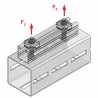 Connettore per Profili H=60mm