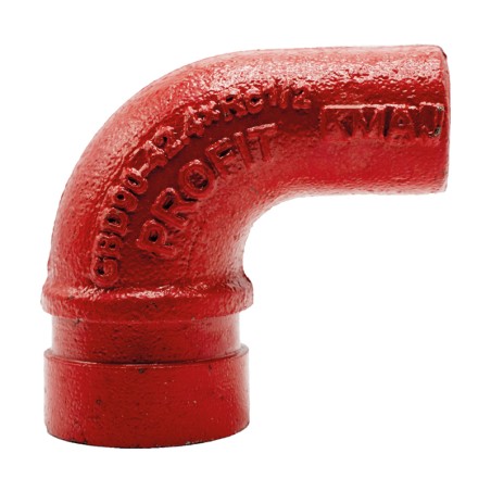 Curva Ridotta 90° Rossa