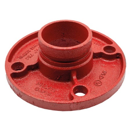 Flangia con Tronchetto Rossa