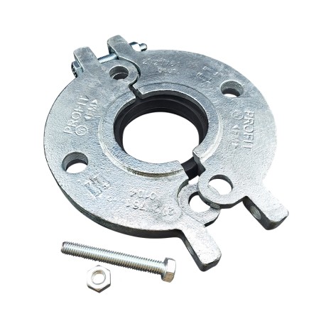 Flangia con Tronchetto Rossa