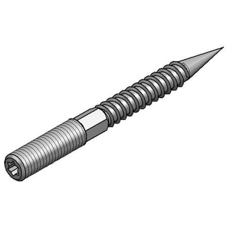 Derivazione Staffa Filettata Rossa