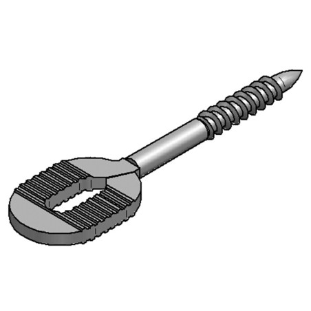 Derivazione Staffa Scanalata Rossa