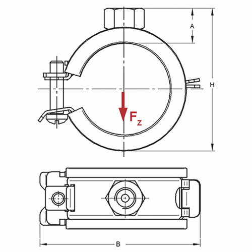Collare Sigma cG M8 1/2" 20-23 (Conf 100pz)