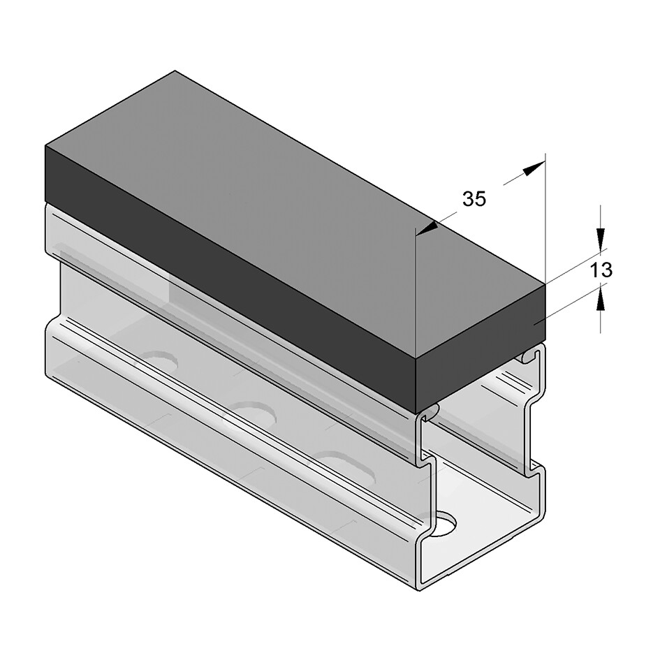 Fascetta Isolante LK 25x13mm (Conf. 2 rotoli da 3.5mt)