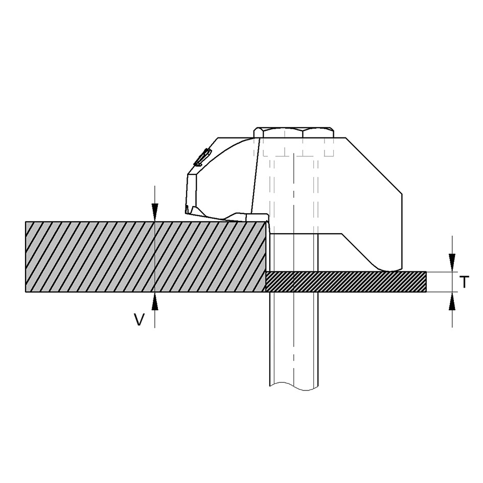 Piastra Spessorante  CENTUM AF P2 M16