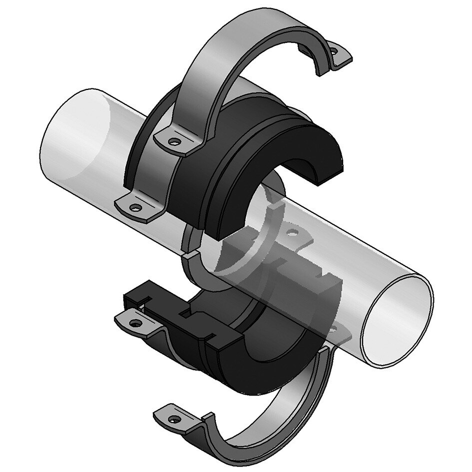 Punto Fisso Isolato 40/140mm