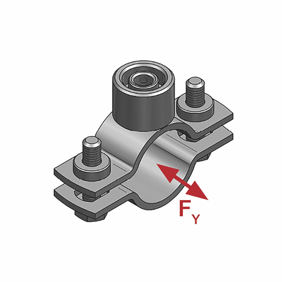 Collare FGL M8/M10+1/2" 57-61mm