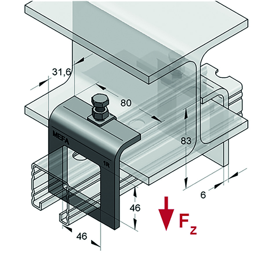 Morsetto di Serraggio 45/45 (Conf 50pz)